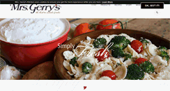 Desktop Screenshot of mrsgerrys.com