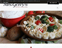 Tablet Screenshot of mrsgerrys.com